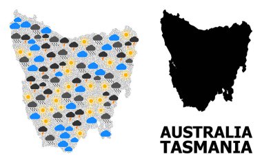 Tazmanya Adası Hava Durumu Haritası
