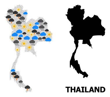 Tayland İklim Örüntü Haritası