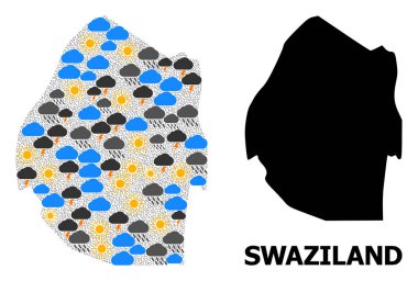 Svaziland İklim Örüntü Haritası