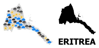 Eritre İklim Kolaj Haritası