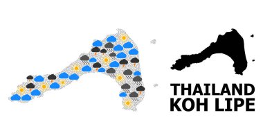 Koh Lipe İklim Kolaj Haritası