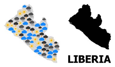 Liberya İklim Kolaj Haritası