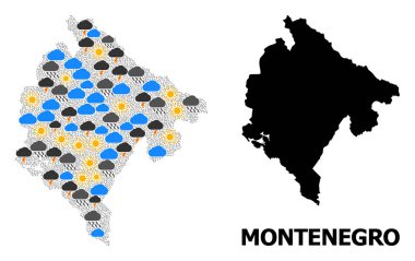 Karadağ İklim Mozaik Haritası