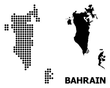 Bahreyn Nokta Desen Haritası