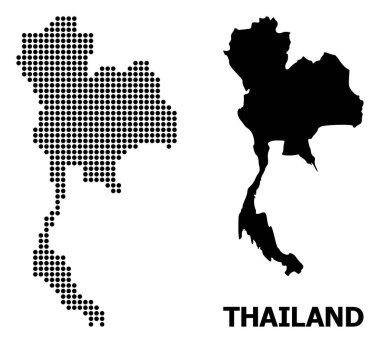 Tayland Nokta Desen Haritası
