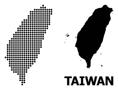 Tayvan Pikselli Mozaik Haritası