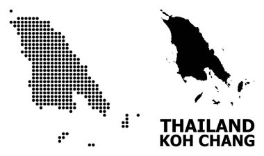 Koh Chang Pikselli Desen Haritası