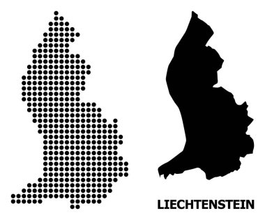 Lihtenştayn Piksel Desen Haritası
