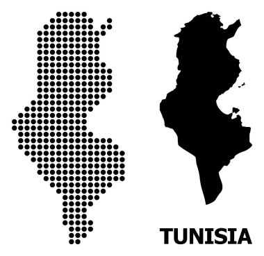 Tunus Nokta Mozaik Haritası