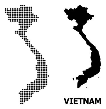 Vietnam Piksel Desen Haritası