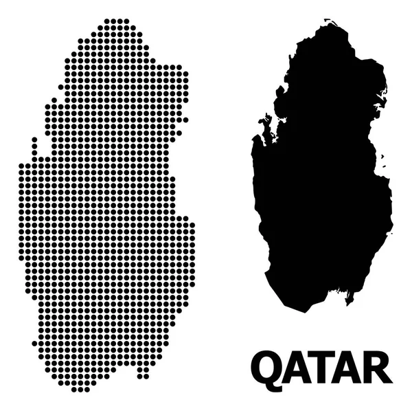 Katar Noktalı Desen Haritası