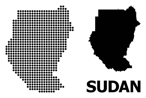 Sudan Pikselli Mozaik Haritası