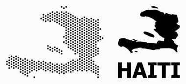 Haiti Piksel Desen Haritası