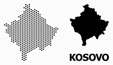 Kosova Noktalı Desen Haritası