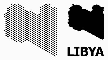 Libya Nokta Desen Haritası