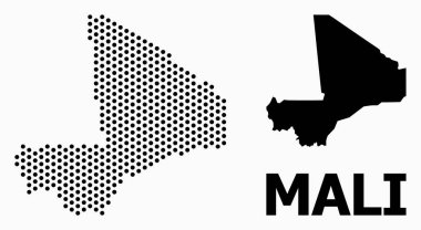 Mali Pikselli Mozaik Haritası