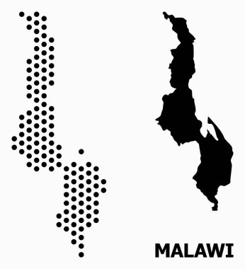 Malavi Piksel Mozaik Haritası