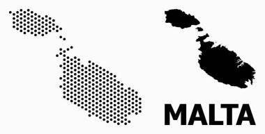 Malta Nokta Desen Haritası