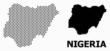 Nijerya Noktalı Desen Haritası