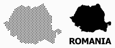 Romanya Nokta Desen Haritası