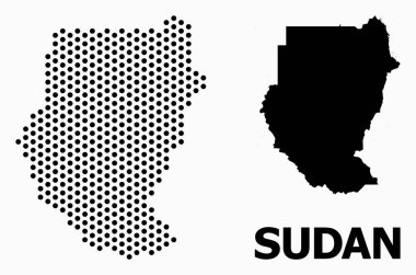 Sudan Piksel Desen Haritası
