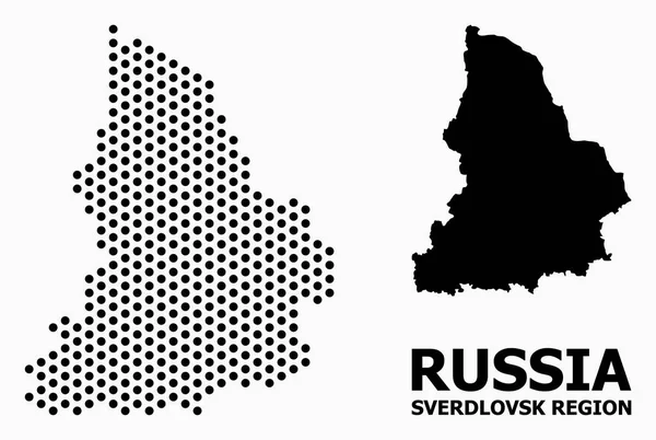 Sverdlovsk Bölgesi Pikselli Desen Haritası