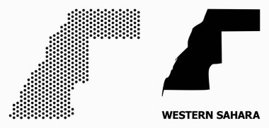 Batı Sahra Nokta Mozaik Haritası