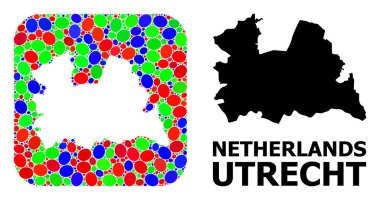 Mozaik Deliği ve Utrecht Eyaletinin Katı Haritası