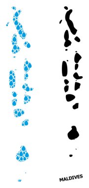 Sıvı Gözyaşlarının Maldivleri ve Kolaçan Haritası