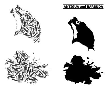 Antigua ve Barbuda Aşılama Mozaik Haritası