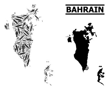 Şırınga Bahreyn Mozaik Haritası