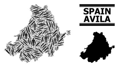 Avila ilinin Covid-2019 Tedavi Mozaik Haritası