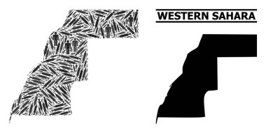 Batı Sahra Mozaik Haritası