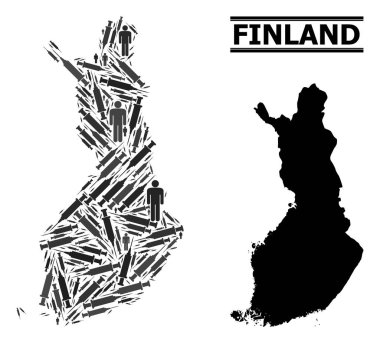 Finlandiya Mozaik Haritası