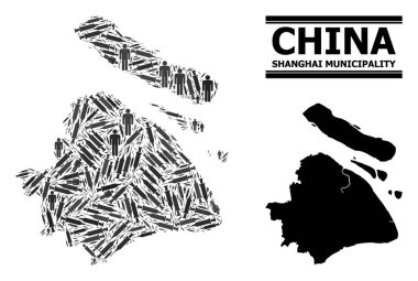 Şangay Belediyesi Mozaik Haritası