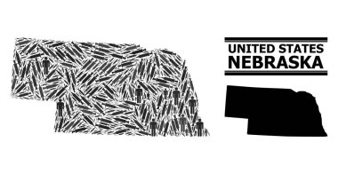 Covid-2019 Nebraska Eyaleti Mozaik Tedavi Haritası