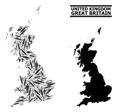 Aşı Büyük Britanya Mozaik Haritası