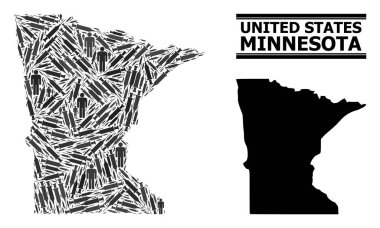 Minnesota Eyaleti Mozaik Haritası