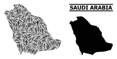 Suudi Arabistan Aşılama Mozaik Haritası