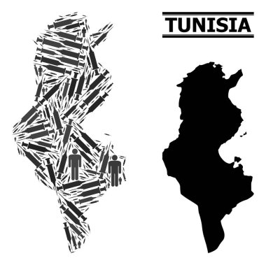 Tunus Şırınga Mozaik Haritası