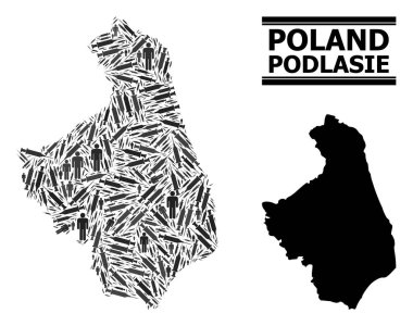 Podlasie Eyaleti Aşılama Mozaik Haritası