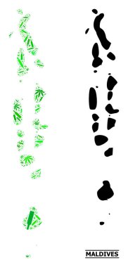 Maldivler 'in Uyuşturucu Mozaik Haritası