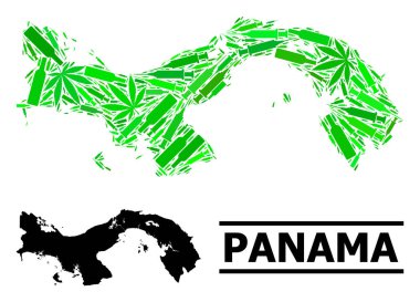 Uyuşturucu Mozaik Panama Haritası