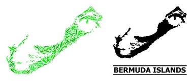 Bermuda Adaları Bağımlılık Mozaik Haritası