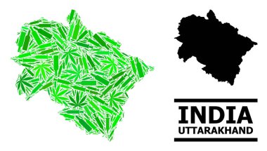 Uttarakhand Devlet Uyuşturucu Mozaik Haritası