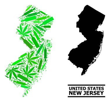 New Jersey Eyaleti Uyuşturucu Mozaik Haritası