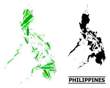 Bağımlılık Mozaik Filipinler Haritası