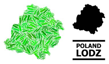 Lodz Eyaleti Bağımlılık Mozaik Haritası