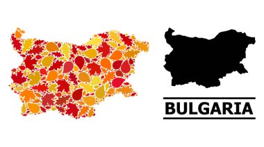 Sonbahar Yaprakları - Bulgaristan Mozaik Haritası
