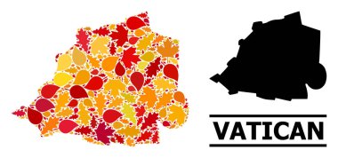 Sonbahar Yaprakları - Vatikan Mozaik Haritası